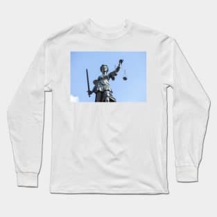 Justice fountain, Frankfurt am Main Long Sleeve T-Shirt